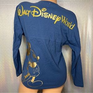 Disney world spirit jersey long sleeve anniversary 50th parks merchandise  💎🩵